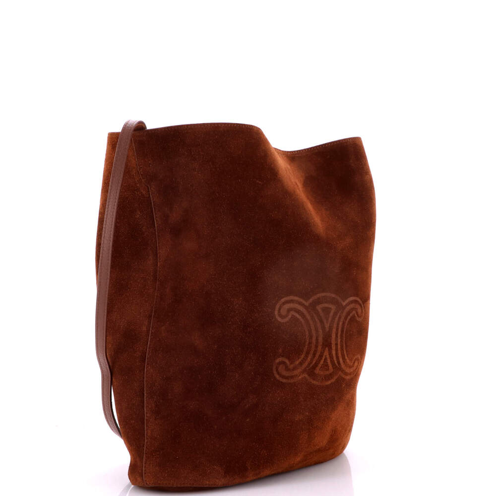 Celine Triomphe Bucket Bag Embossed #247952C16B - Picture 2 of 8